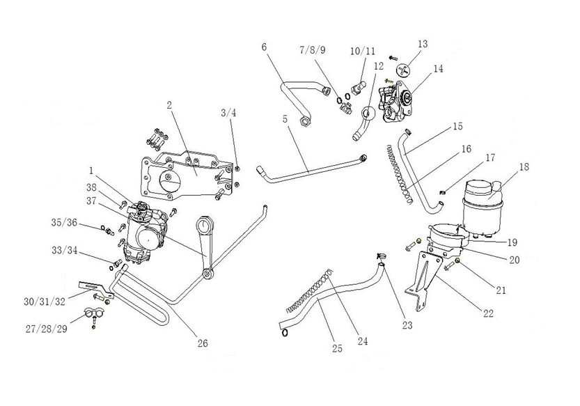 5300013 Steering system – Meppon Truck