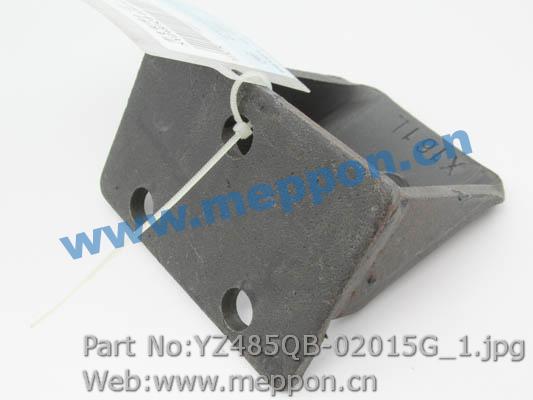 YZ485QB-02015G Front bracket welding (left)