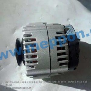 JFZ255-0305 ALTERNATOR JFZ255-032 370101B52D JFZ255-0311 3701010-1307 3701010-1308